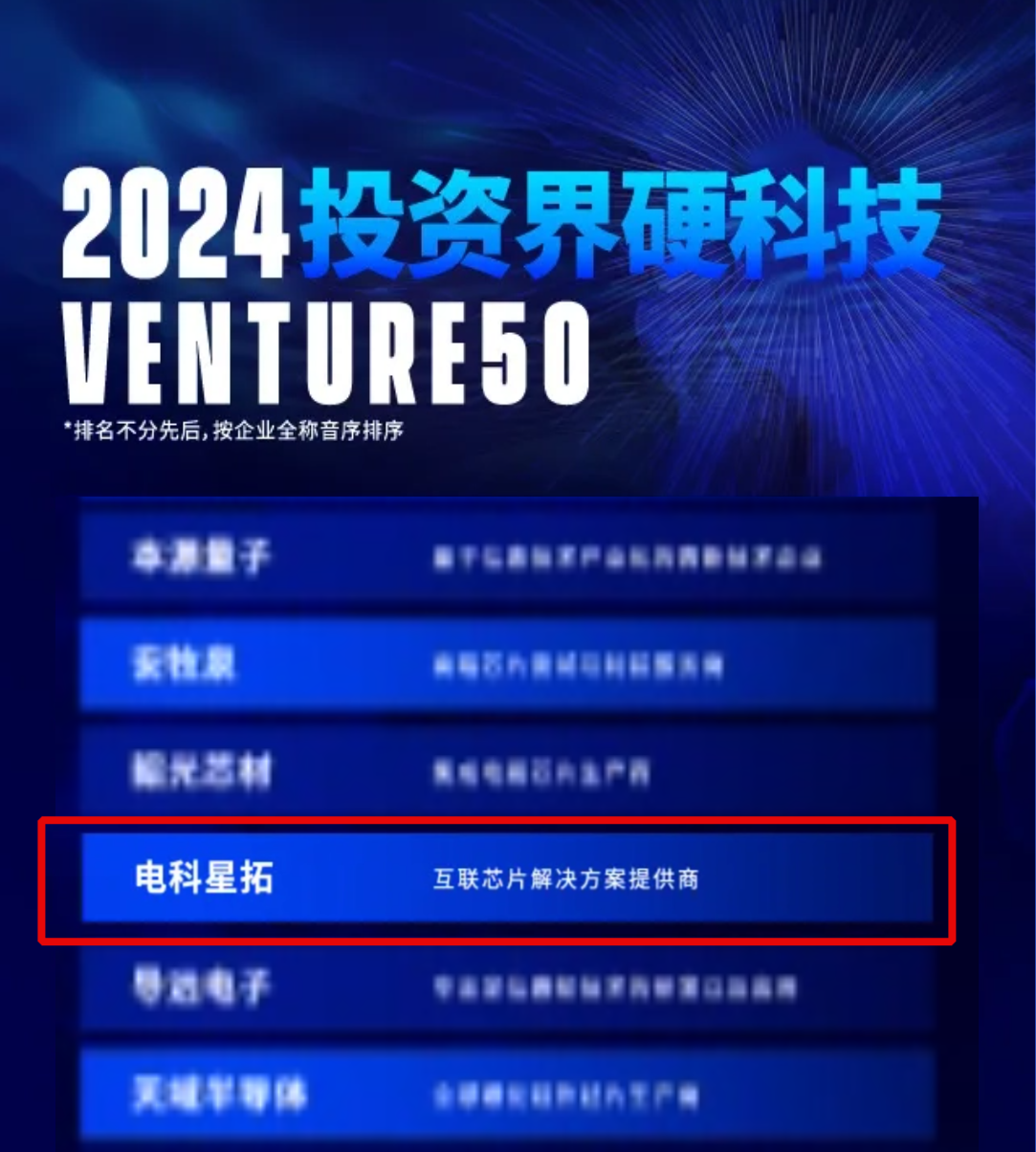 电科1xbet官网入选2024VENTURE50硬科技榜单！.png